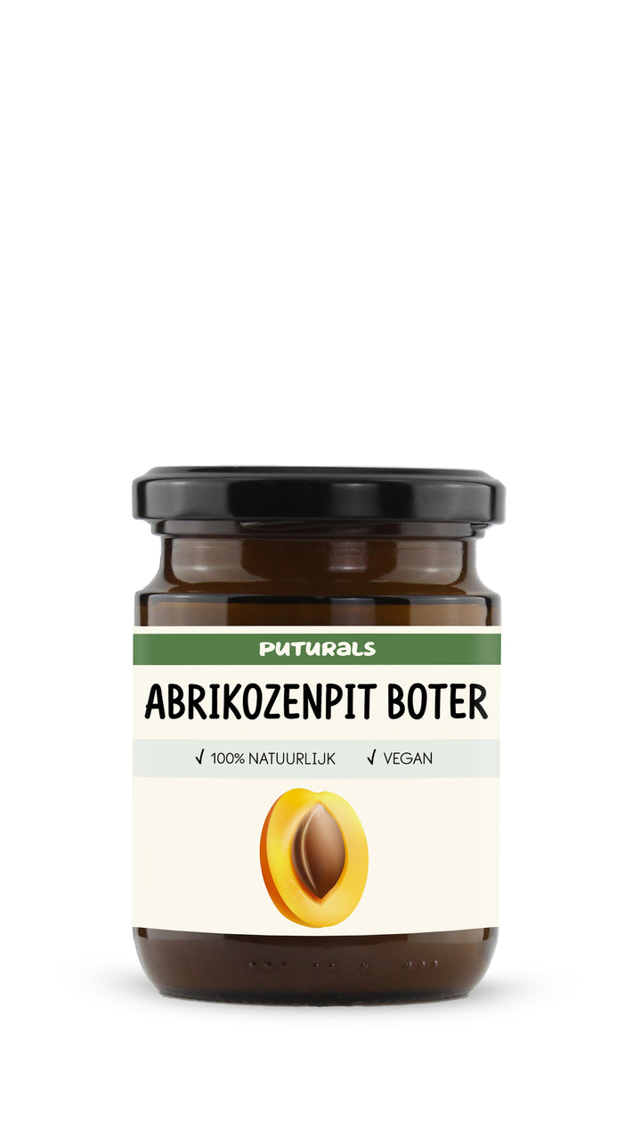 Abrikozenpit Boter 100% Natuurlijk & Ongeraffineerd - 250gram - Voorkant