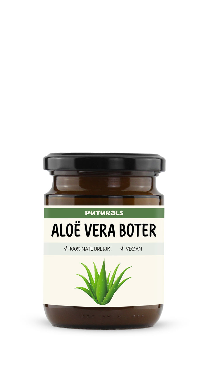 Aloë Vera Boter 100% Natuurlijk & Ongeraffineerd - 250 gram - Voorkant