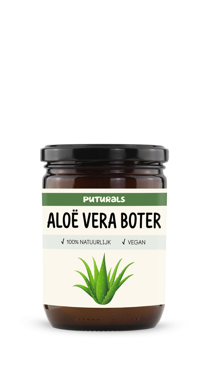 Aloë Vera Boter 100% Natuurlijk & Ongeraffineerd - 500 gram - Voorkant