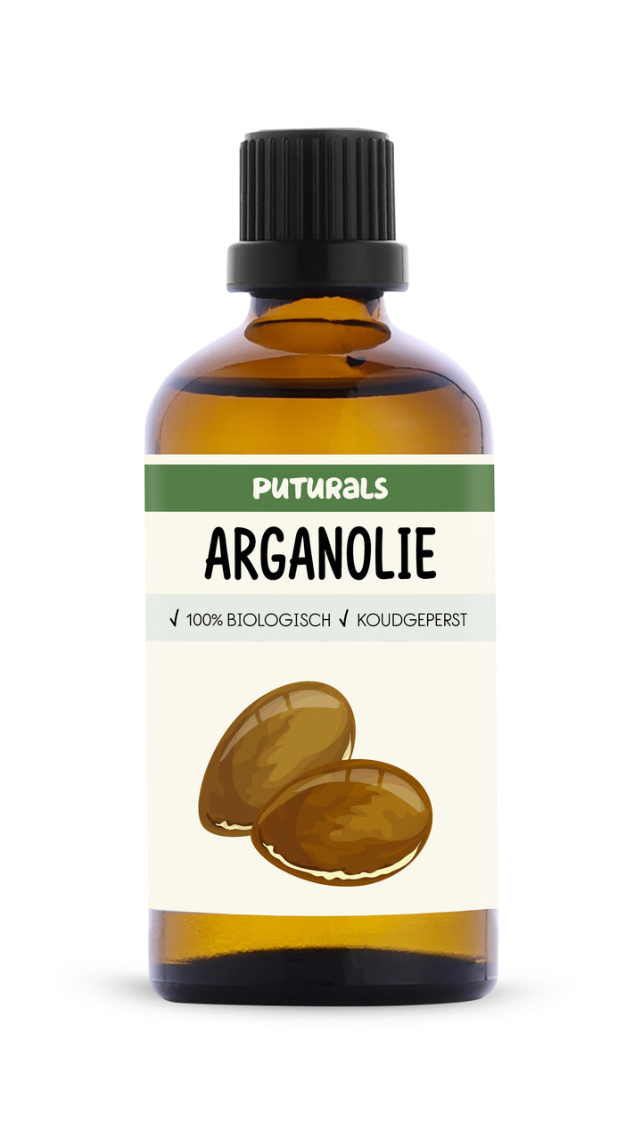 Arganolie 100% Biologisch & Koudgeperst - 100ml - Voorkant