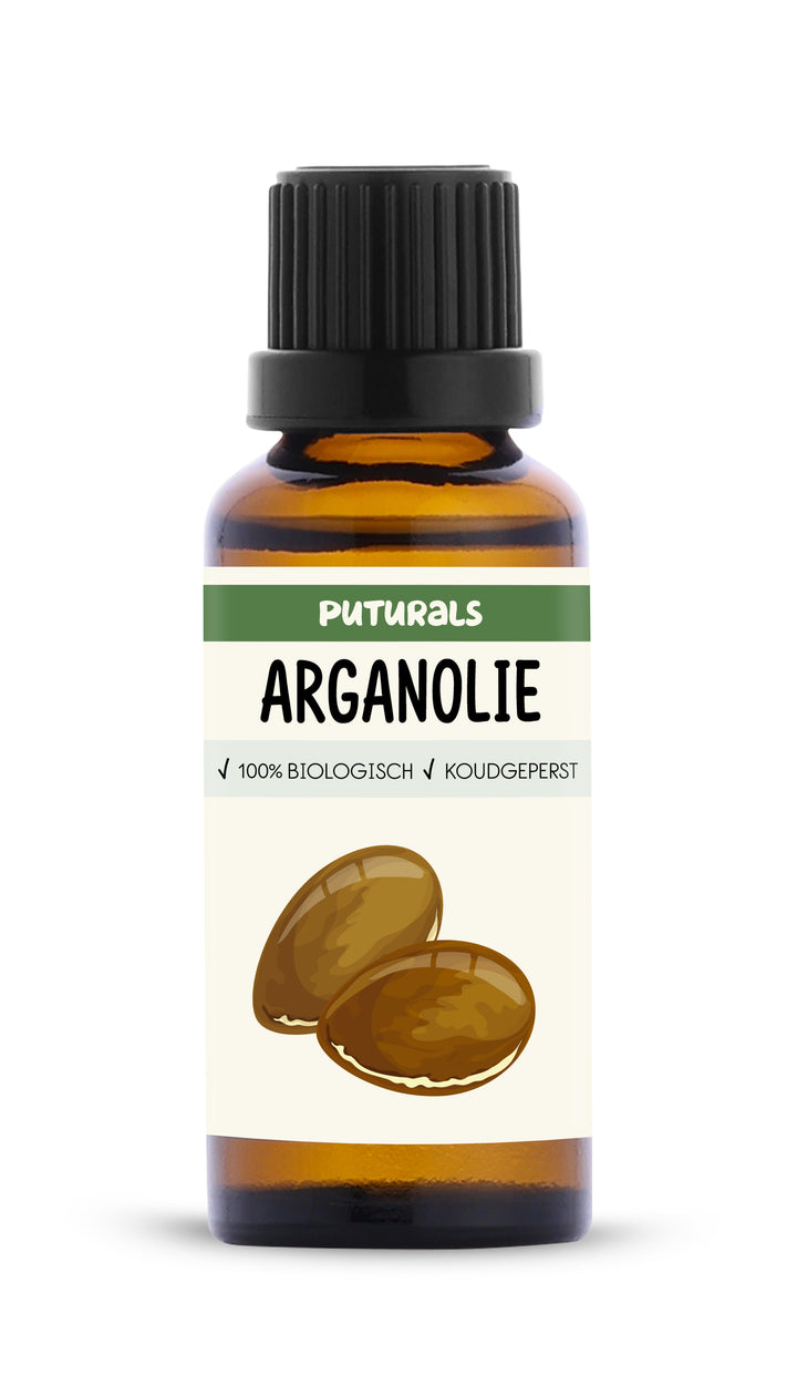 Arganolie 100% Biologisch & Koudgeperst - 30ml - Voorkant