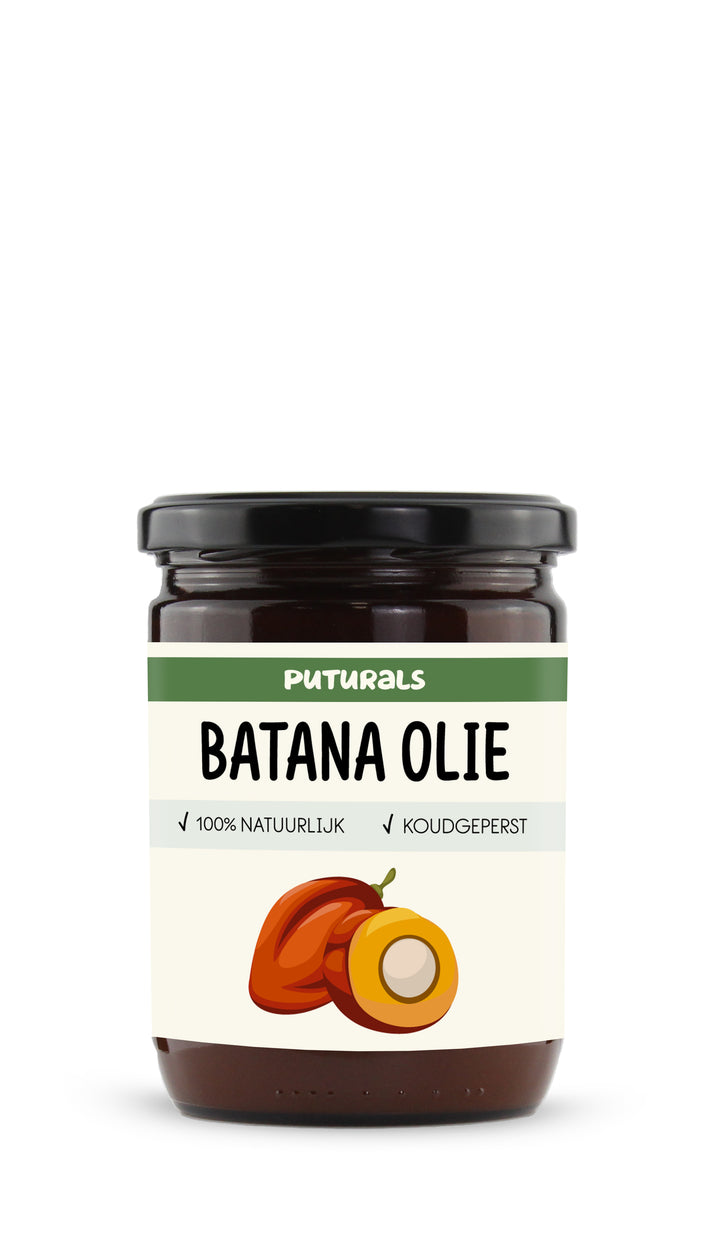 Batana Olie 100% Natuurlijk & Koudgeperst - 400gr - Voorkant