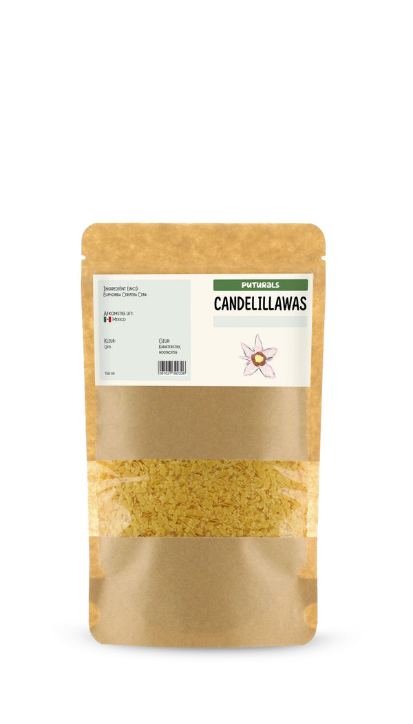 Candelillawas 100% Plantaardig & Puur - 150 gram - Voorkant