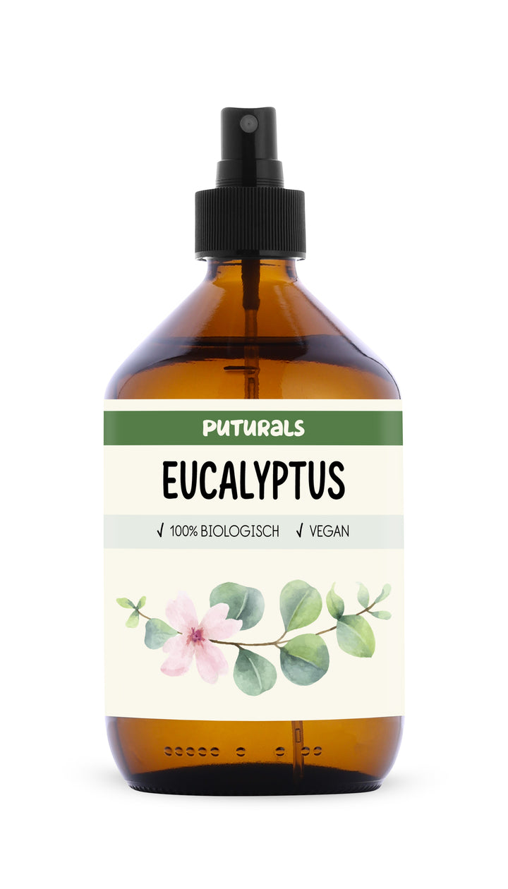 Eucalyptuswater 100% Biologisch & Puur - 500ml - Voorkant