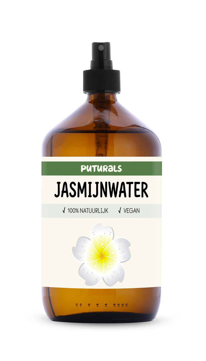 Jasmijnwater 100% Natuurlijk & Puur - 1000ml - Voorkant