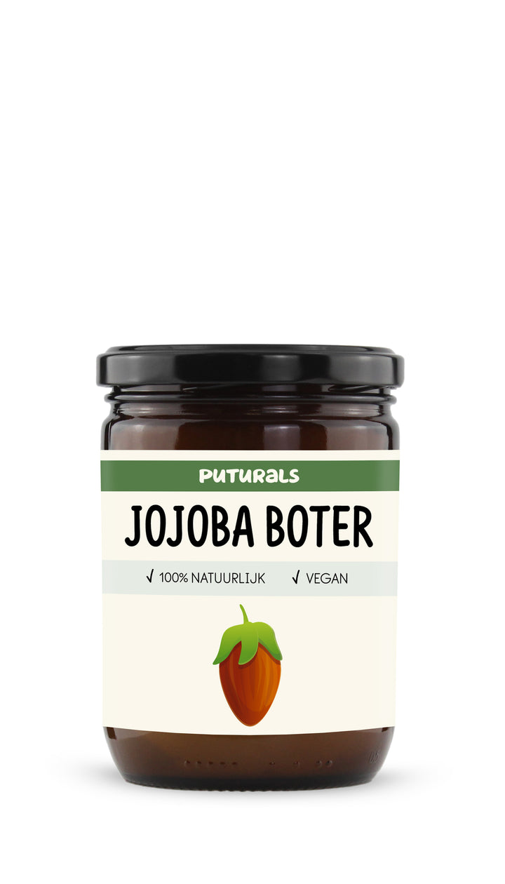 Jojoba Boter 100% Natuurlijk & Ongeraffineerd - 500gr - Voorkant