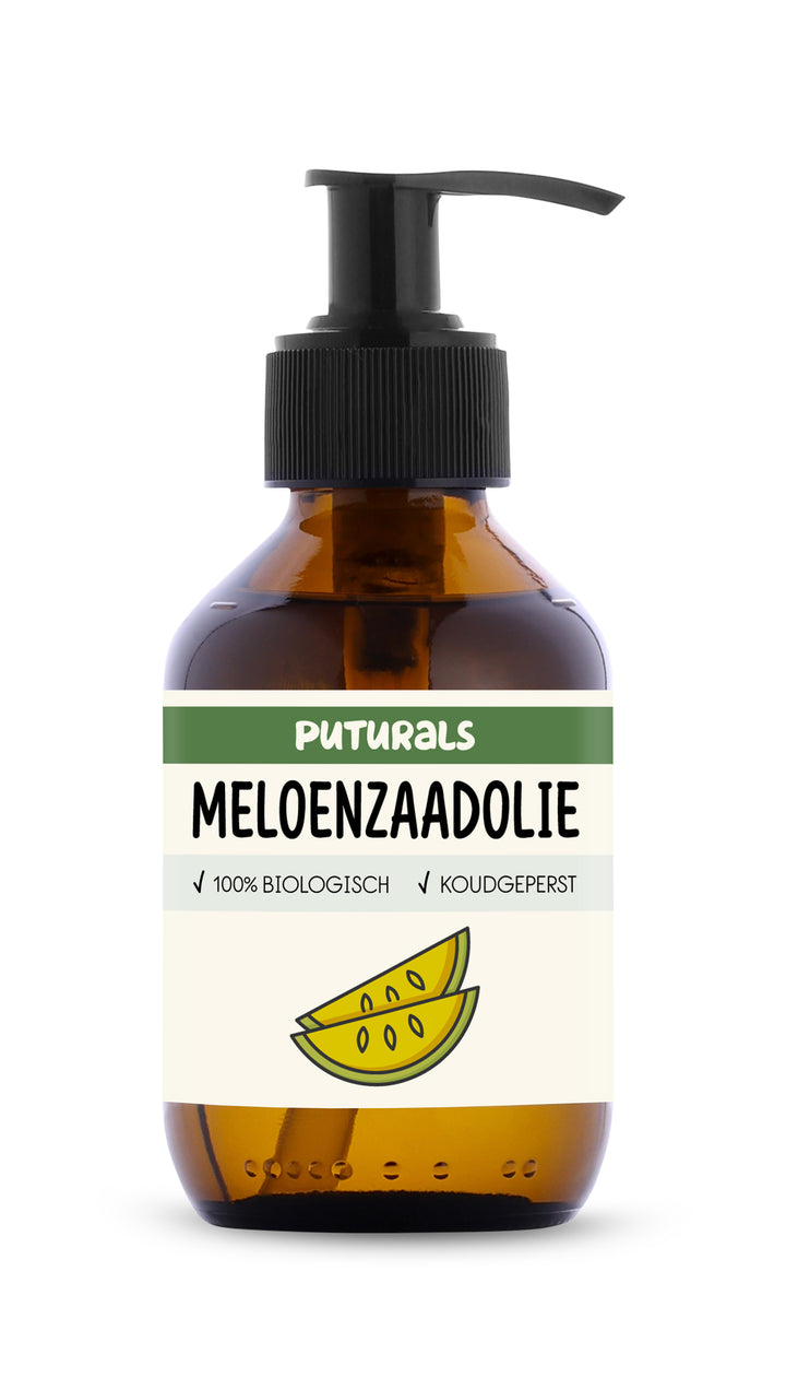 Kalahari Meloenzaadolie 100% Biologisch & Koudgeperst - Voorkant - 150ml