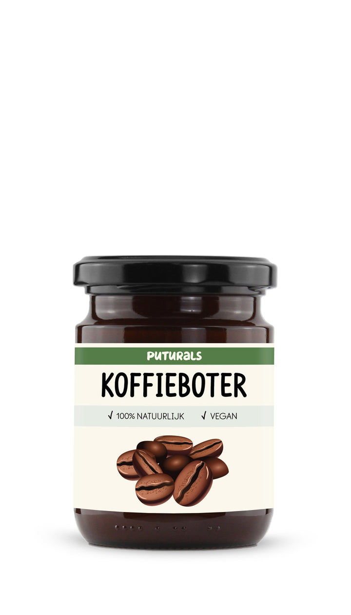 Koffieboter 100% Natuurlijk & Ongeraffineerd - 250gram - Voorkant