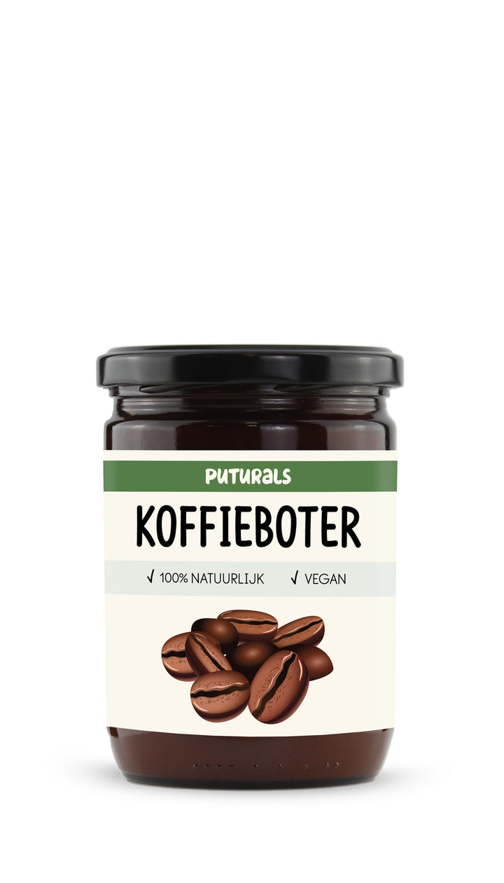 Koffieboter 100% Natuurlijk & Ongeraffineerd - 500gram - Voorkant