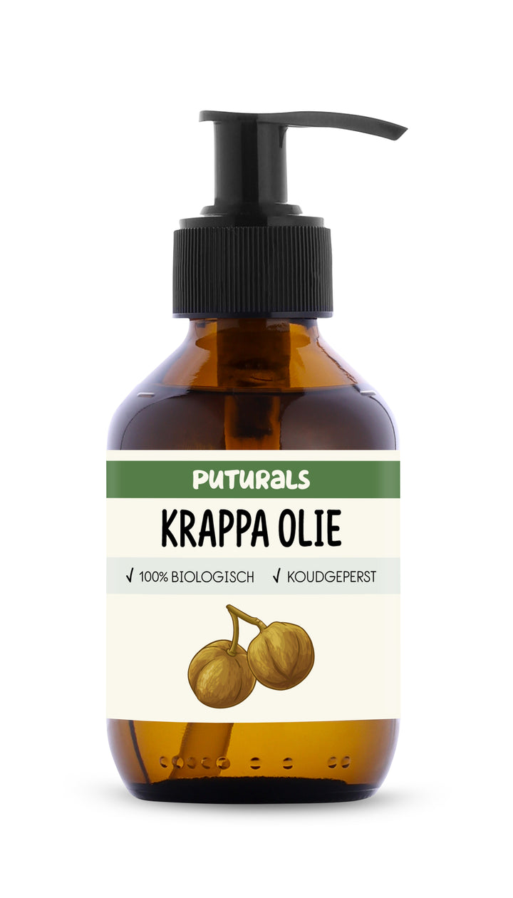 Krappa Olie 100% Biologisch & Koudgeperst - 150ml - Voorkant