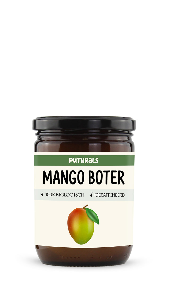 Mango Boter 100% Biologisch & Geraffineerd - 500gram - Voorkant