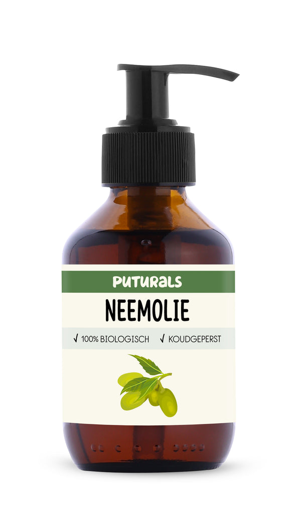 Neemolie 100% Biologisch & Koudgeperst - 150ml - Voorkant