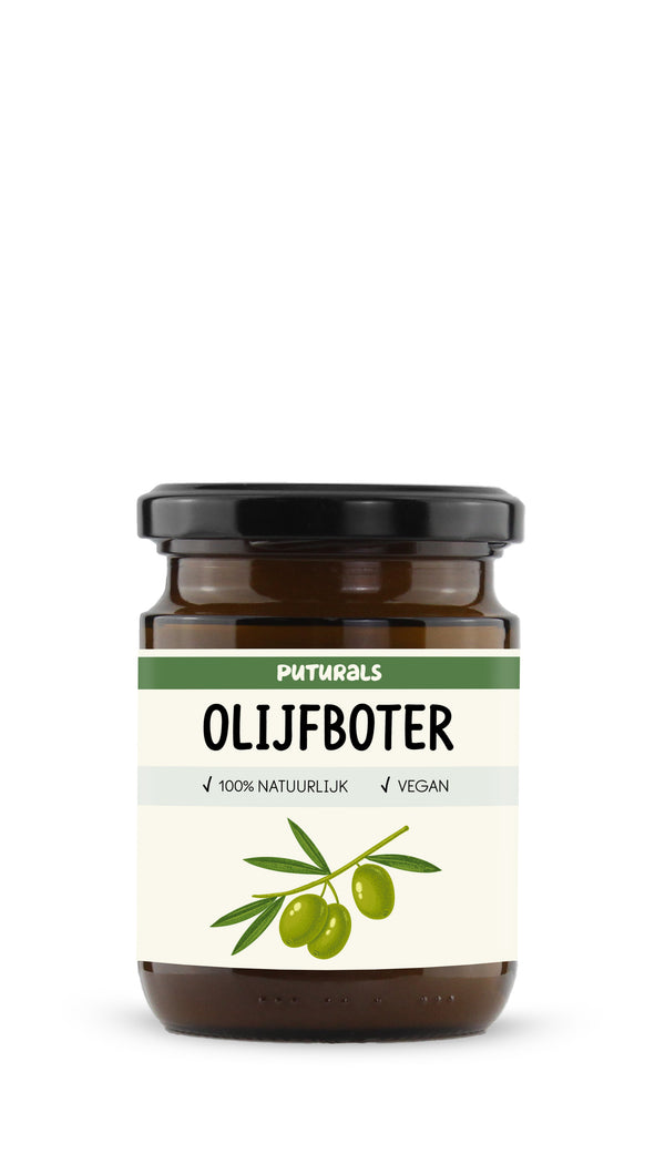 Olijfboter 100% Natuurlijk & Ongeraffineerd - 250gram - Voorkant