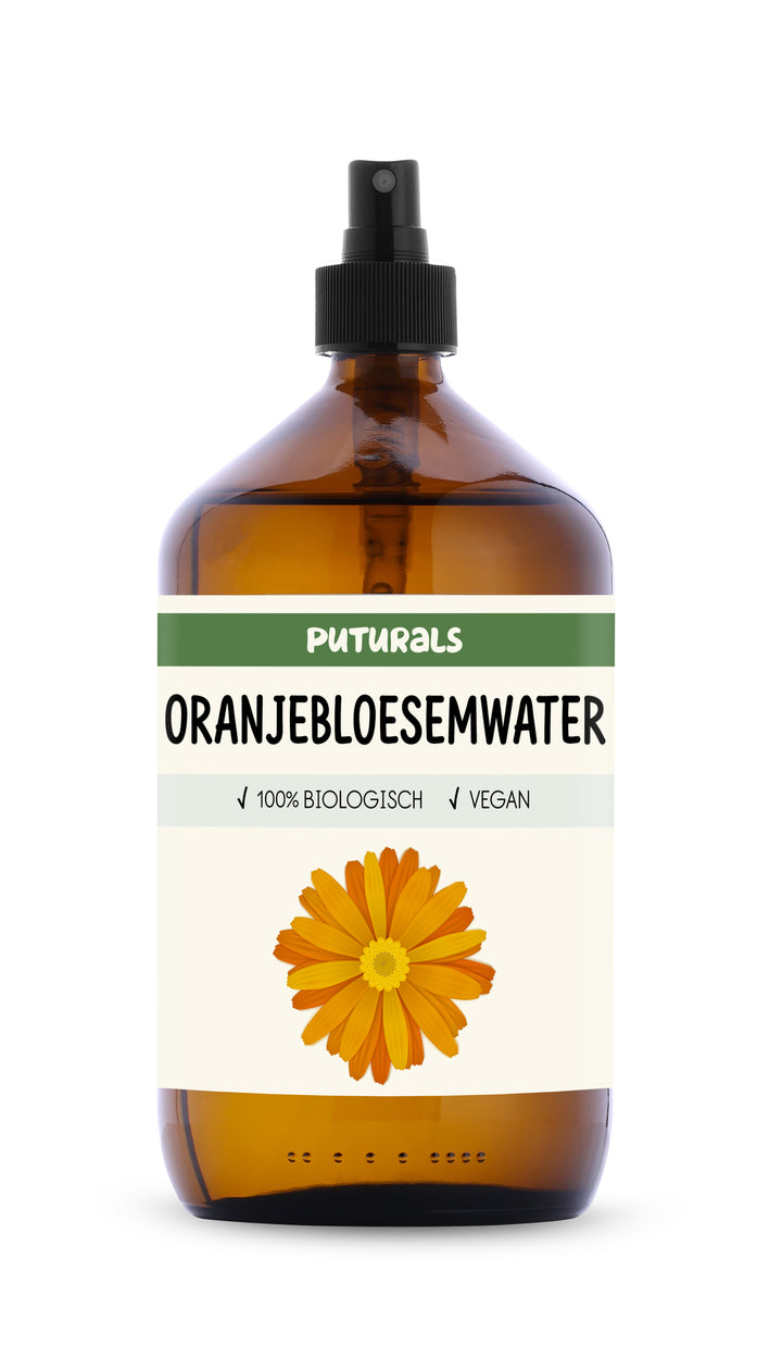 Oranjebloesemwater 100% Biologisch & Puur - 1000ml - Voorkant