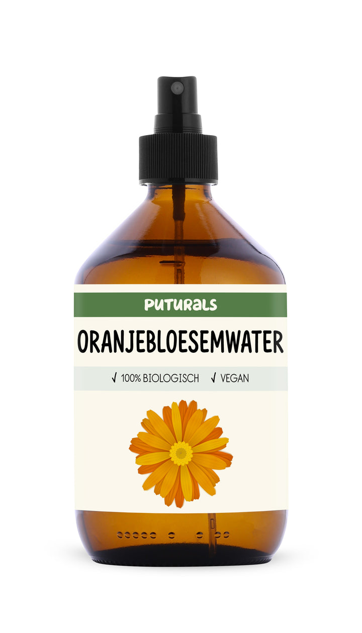 Oranjebloesemwater 100% Biologisch & Puur - 500ml - Voorkant