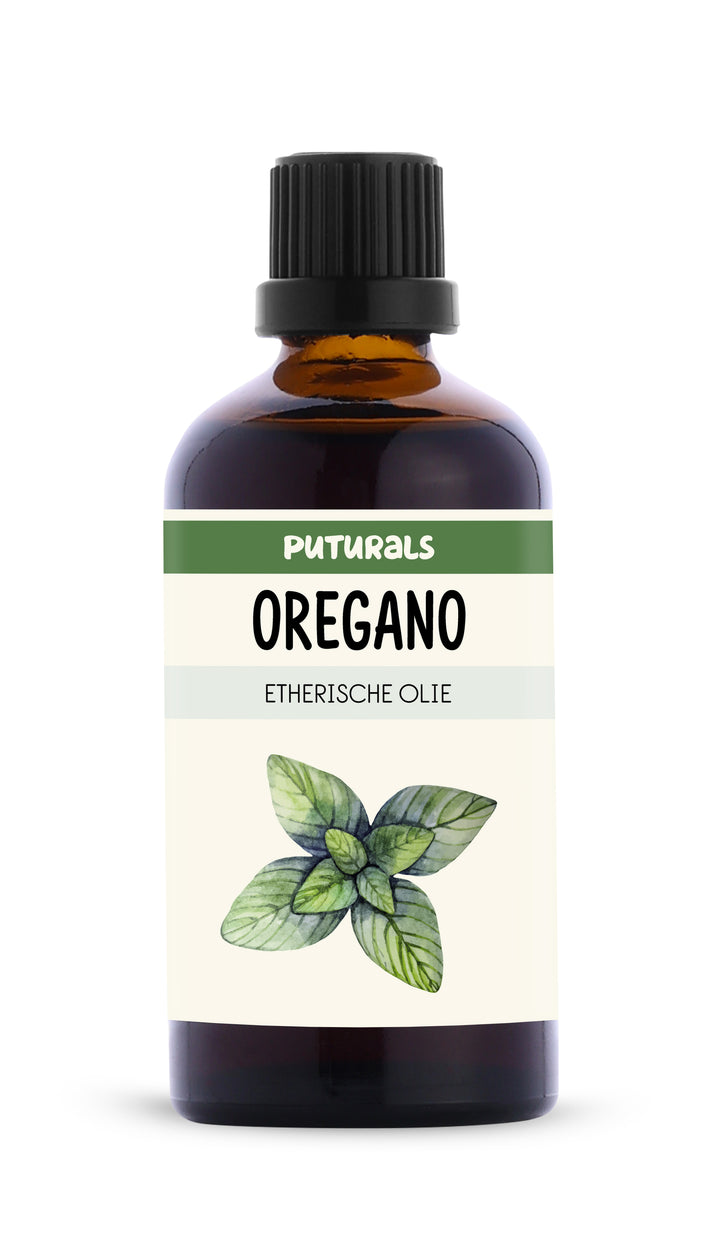 Oregano Etherische Olie 100% Biologisch & Puur - 100ml - Voorkant