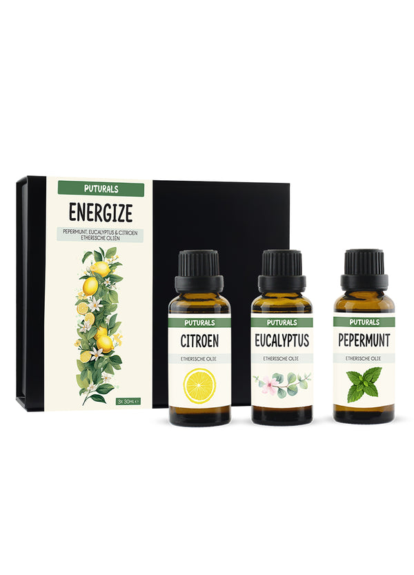 Energize Etherische Oliën Cadeauset