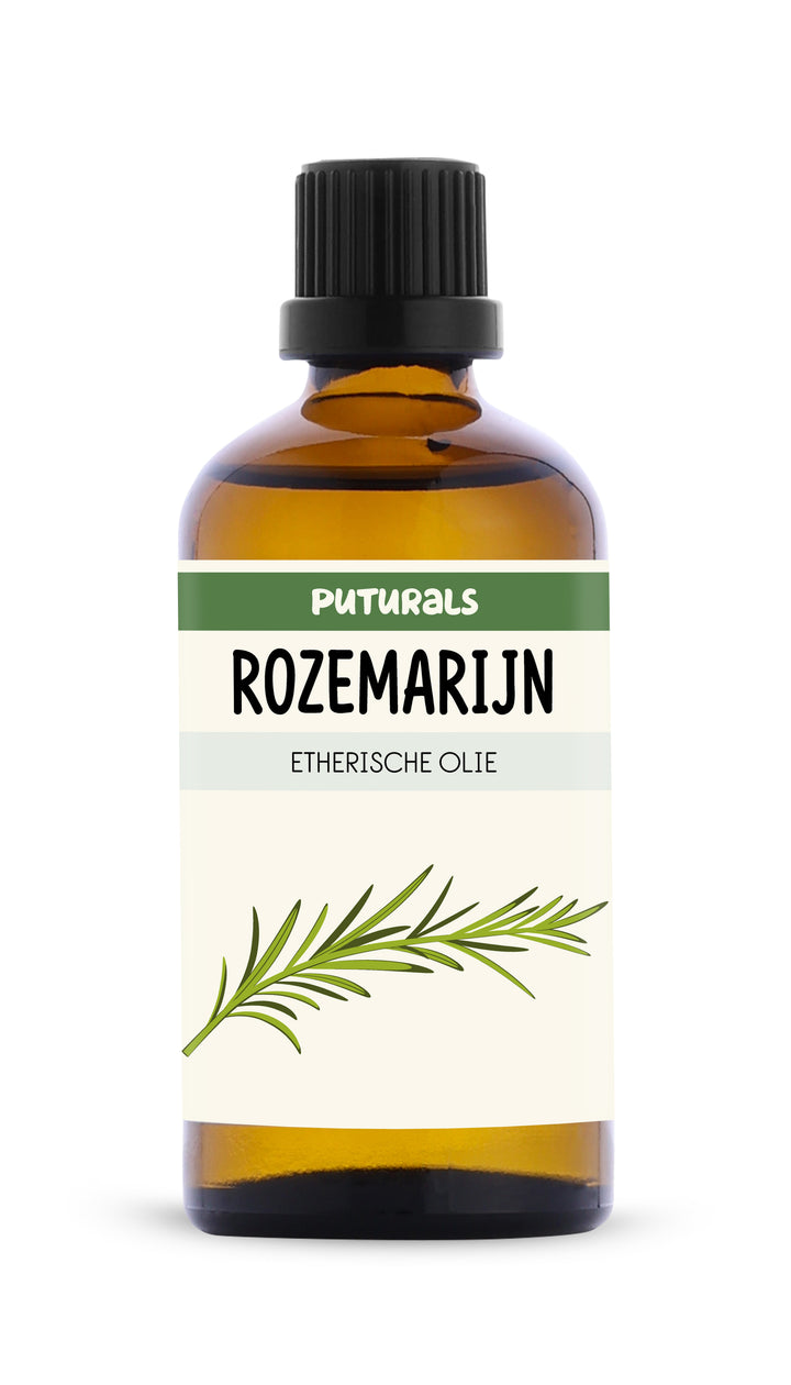 Rozemarijn Etherische Olie 100% Biologisch & Puur - 100ml - Voorkant