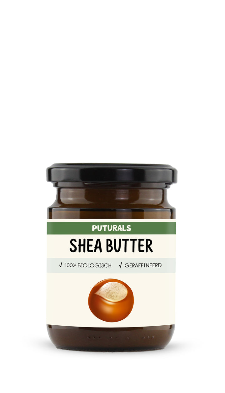 Shea Butter 100% Biologisch & Geraffineerd - 250gr - Voorkant
