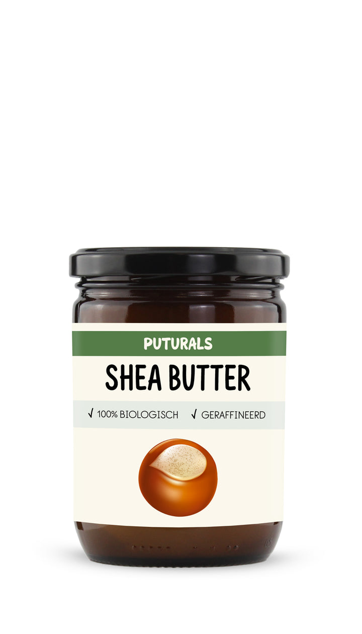 Shea Butter 100% Biologisch & Geraffineerd - 500gr - Voorkant